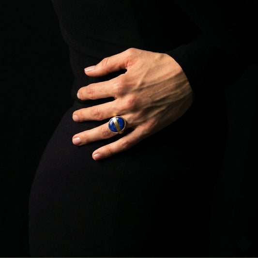 Half And A Half Ring