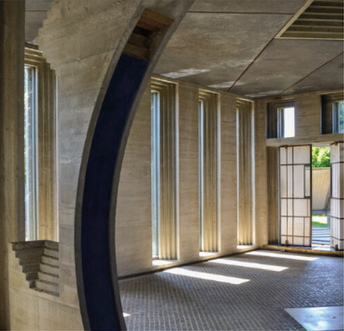 Collection inspired by Carlo Scarpa and the geometric offsets of the Brion´s Vega Tomb